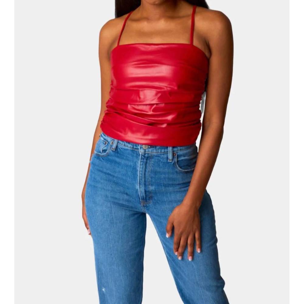 Buddy Love Red Tank Top